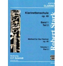 Klarinettenschule Op. 49 Band 1 Teil 2