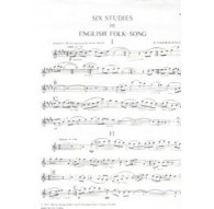 Six Studies in English Folksong Alto Sax