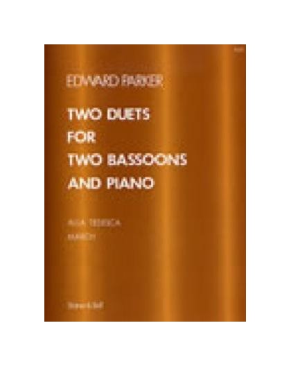 Two Duets for Two Bassoons and Piano