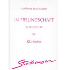 In Freundschaft for Clarinet