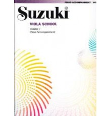 Suzuki. Viola Piano Acco. Vol.7. Revised