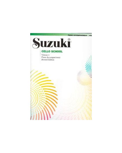 Suzuki. Cello Piano Acco. Vol.4. Revised