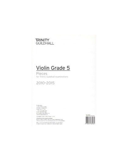 Violin Grade 5 2010-15 Pieces