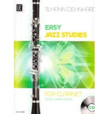 Easy Jazz Studies for Clarinet   CD