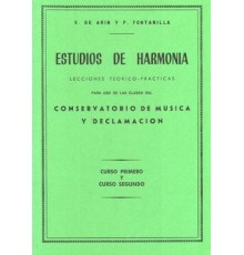 Estudios de Harmonía Vol.1/2 Lecciones