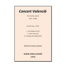Concert Valencìa (2012-AV78b)/ Full Scor