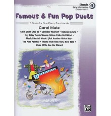 Famous & Fun Pop Duets Book 4