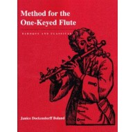 Method for the One-Keyed Flute Baroque a