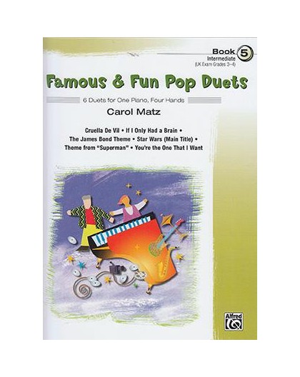 Famous & Fun Pop Duets Book 5