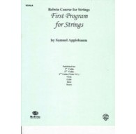 First Program for Strings.Book I/ Viola
