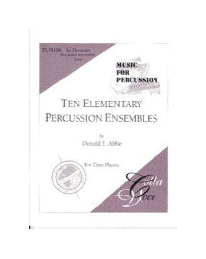 Ten Elementary Percussion Ensembles