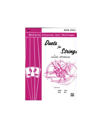 Duets for Strings. Book Three/ Cello