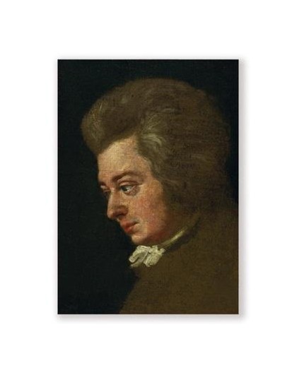 Postal Mozart Imagen