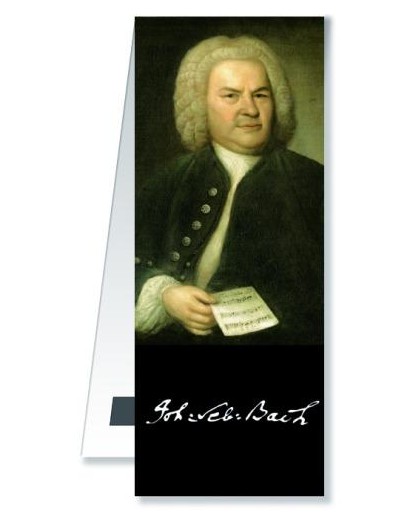 Marcapáginas Magnético Retrato Bach