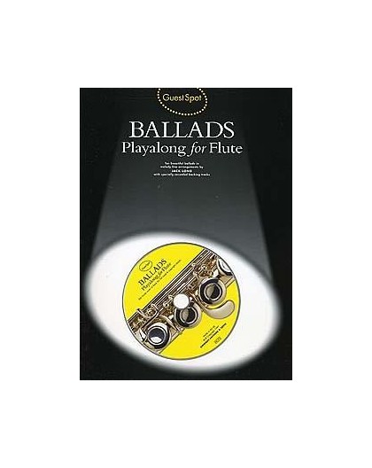 Ballads Playalong Flute   CD