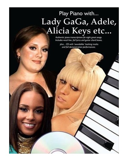 Play Piano with Lady Gaga, Adele, Alicia