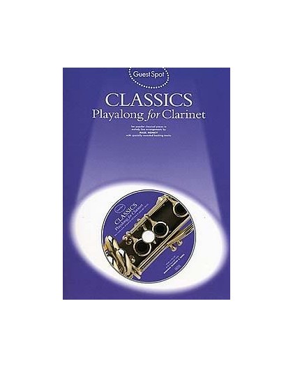 Classics Playalong Clarinet   CD