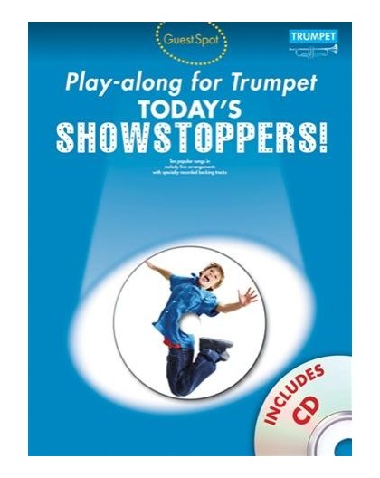 Showstoppers Play-Along Trumpet   CD