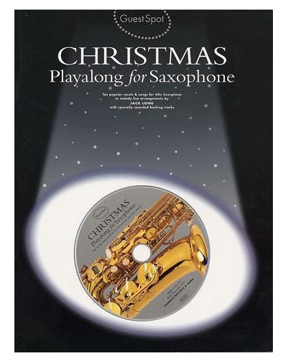 Christmas Playalong Saxophone   CD