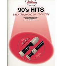 J.90?s Hits Easy Playalong Recorder   CD