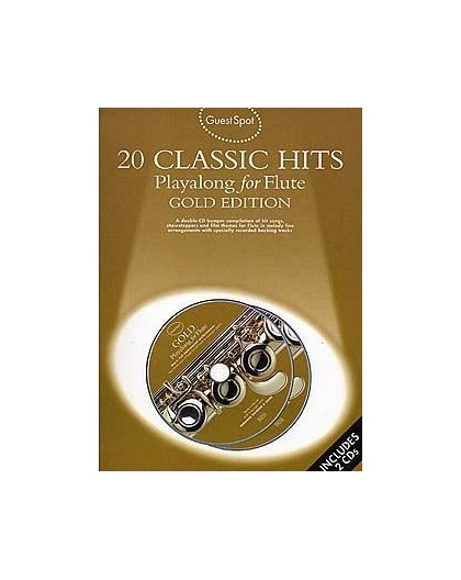 20 Classic Hits Playalong Flute   2CD