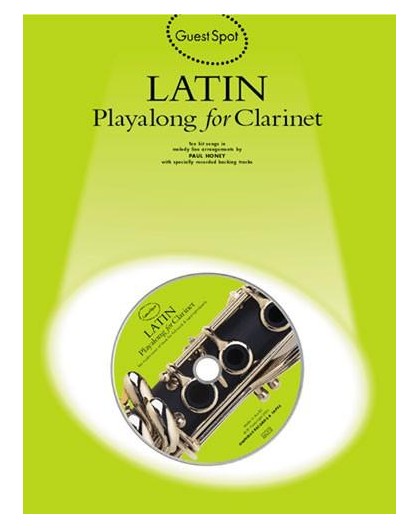 Latin Playalong for Clarinet   CD