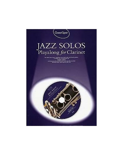 Jazz Solos Playalong for Clarinet   CD