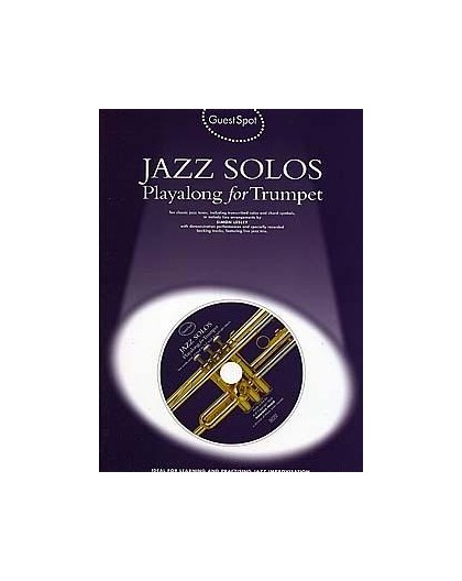 Jazz Solos Playalong for Trumpet   CD