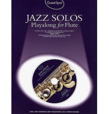 Jazz Solos Playalong for Flute   CD