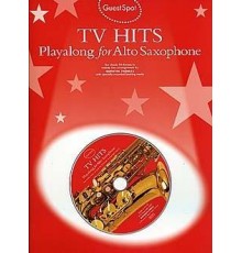 TV Hits Playalong Alto Sax   CD