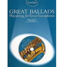 Great Ballads Playalong Tenor Sax   CD
