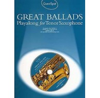 Great Ballads Playalong Tenor Sax   CD