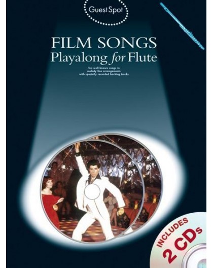 Film Songs Playalong Flute   2CD