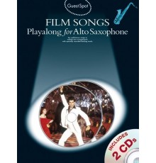 Film Songs Playalong Alto Sax   2CD