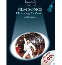Film Songs Playalong Violin    2CD