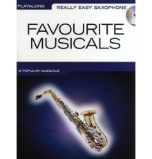 Favourite Musicals Easy Saxophone   CD