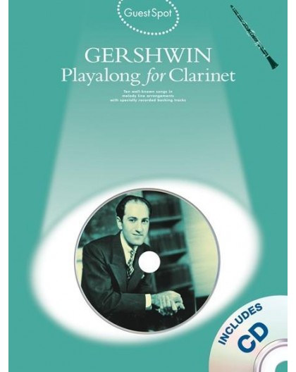 Gershwin Playalong Clarinet   CD