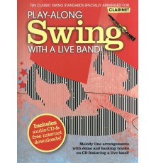 Swing With a Live Band for Clarinet   CD