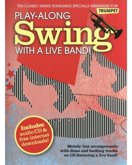 Swing With a Live Band for Trumpet   CD