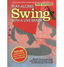 Swing  With a Live Band for Sax Ten   CD