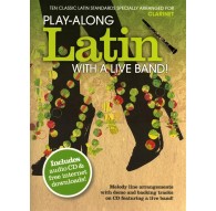 Latin With a Live Band for Clarinet   CD