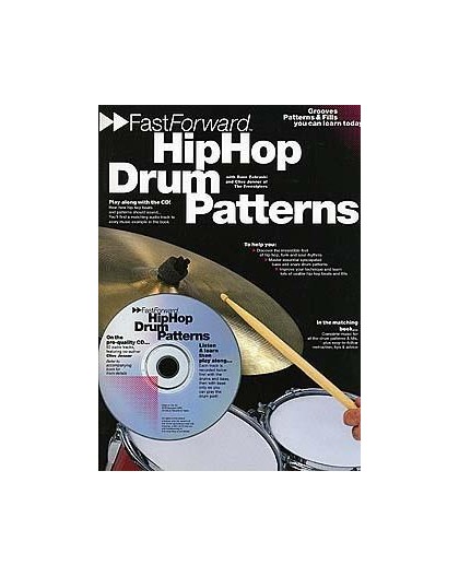 Fast Forward Hip Hop Drum Patterns   CD