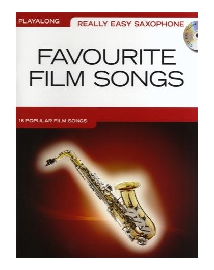 Favourite Film Songs Easy Sax   CD 16 Po