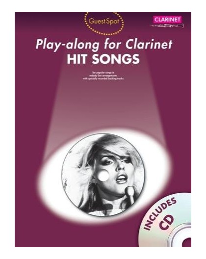 Play-along Clarinet Hit Songs   CD