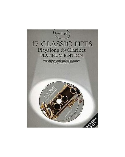 17 Classic Hits Playalong for Clarinet