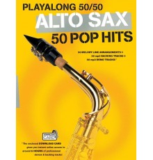 Playalong 50/50 Alto Sax   Download Card