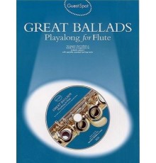 Great Ballads Playalong Flute   CD