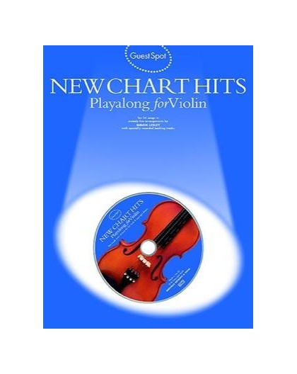 New Chart Hits Playalong Violin   CD