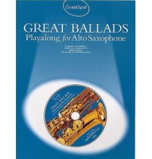 Great Ballads Playalong Alto Sax   CD