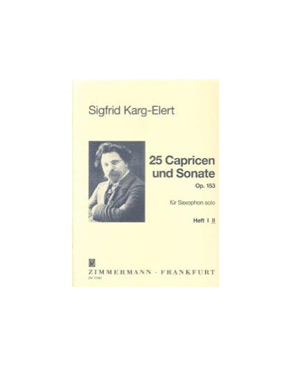 25 Capricen und Sonate Op. 153 Vol. II